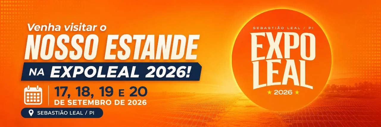 Venha visitar o nosso estande na ExpoLeal 2026